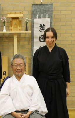 Nishimoto Chiharu Sensei - my iaido teacher who passed away last September